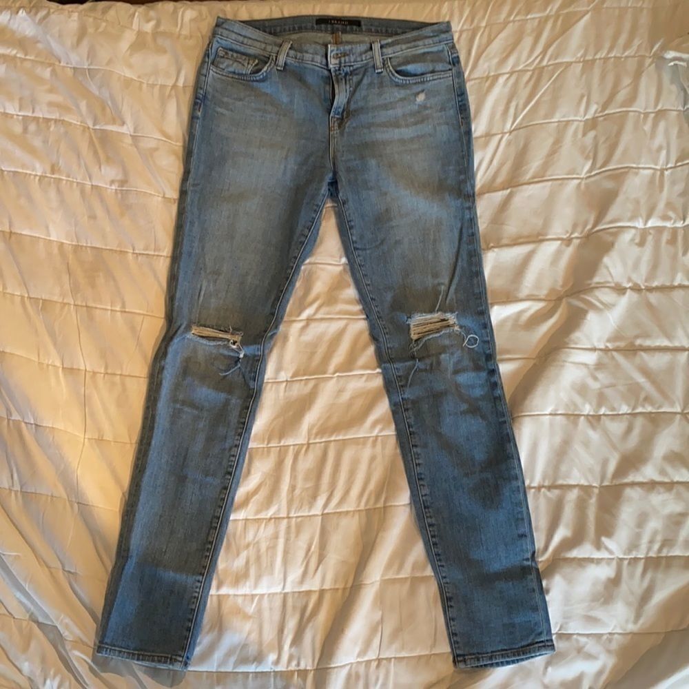Jbrand midrise denim   